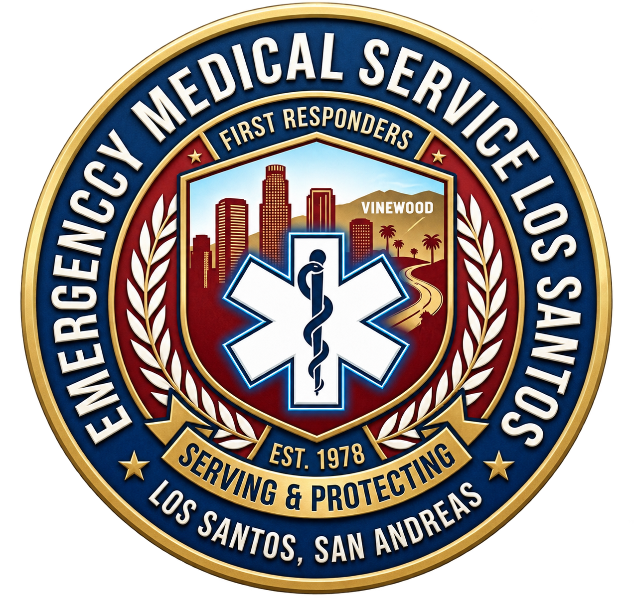 EMS Abzeichen Los Santos